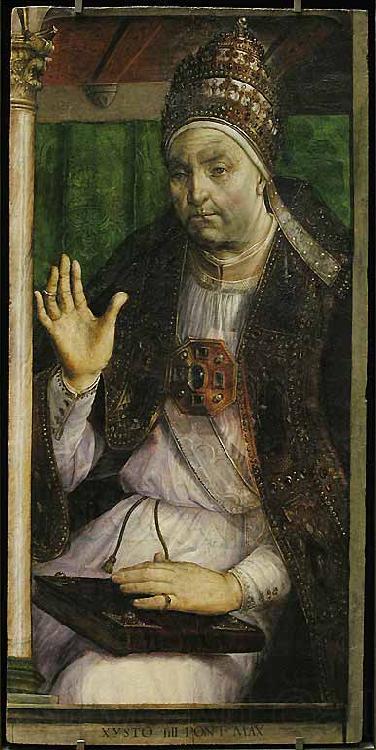 Justus van Gent Pope Sixtus IV Spain oil painting art